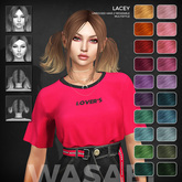 Wasabi // Lacey Mesh Hair - Fireworks