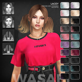Wasabi // Lacey Mesh Hair - Lunar Ombre