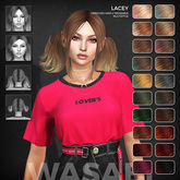 Wasabi // Lacey Mesh Hair - Solar Ombre