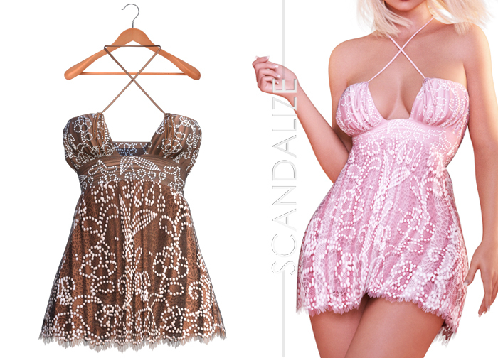 Scandalize. AngelicDress. Brown