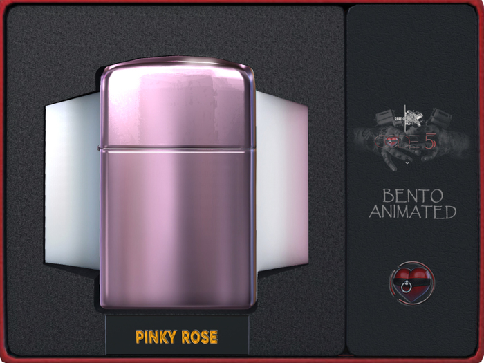 CODE-5  [ Ziplighter PINKY ROSE] V.0.01
