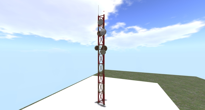 Old radio tower v2 Mesh
