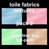 toile fabrics textures - pack 3