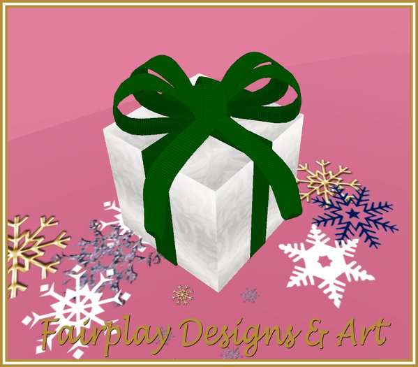 Winter Christmas Gift Box