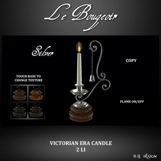 BHD LE BOUGEOIR SILVER