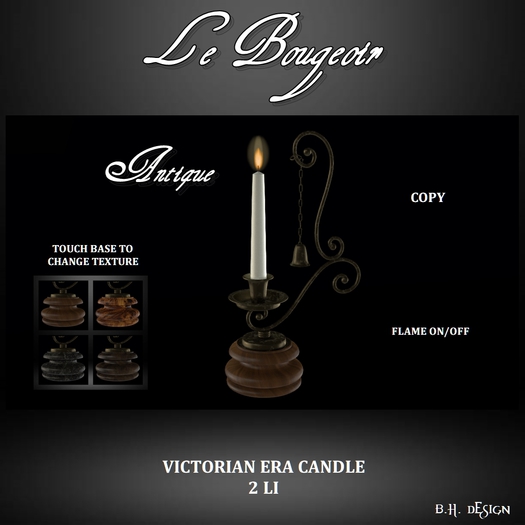BHD LE BOUGEOIR ANTIQUE