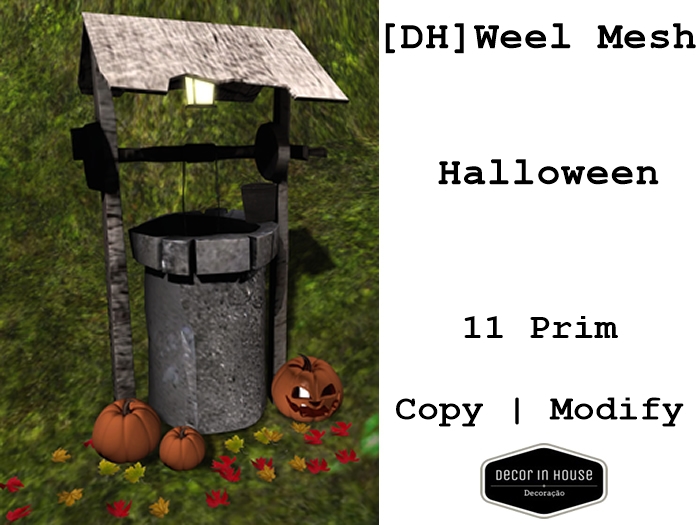 Halloween Water Weel Mesh