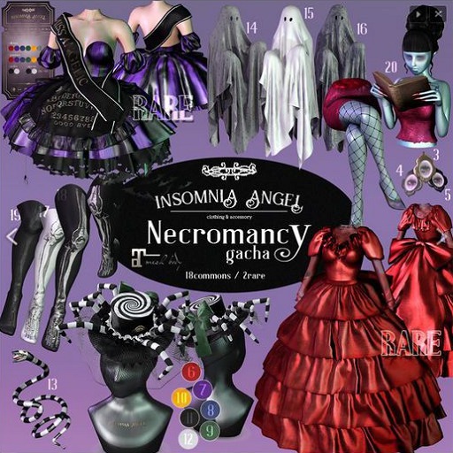 Insomnia Angel . necromancy -9- raneae hat [moss]