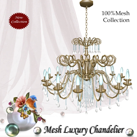 Mesh Luxury Chandelier [v. 7]