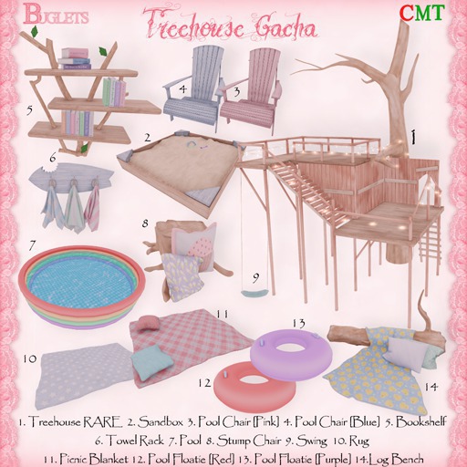 ~*Buglets*~ 13. Treehouse Floatie [Purple]