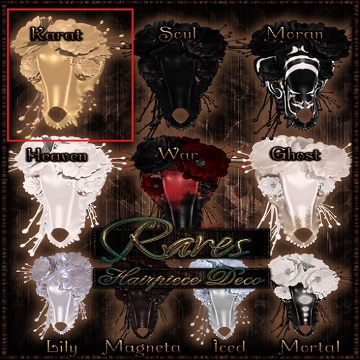 :[P]:-Muse Hair Deco:// Karat RARE