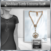 !! NE! Necklace "Little Universe-Sun" 