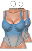 [[ Masoom ]] Emily Top  Ombre Blue -ADD-