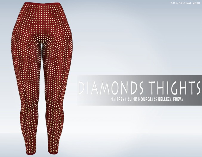 iS Diamonds Thights RED