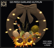 GD MESH GARLAND AUTUMN