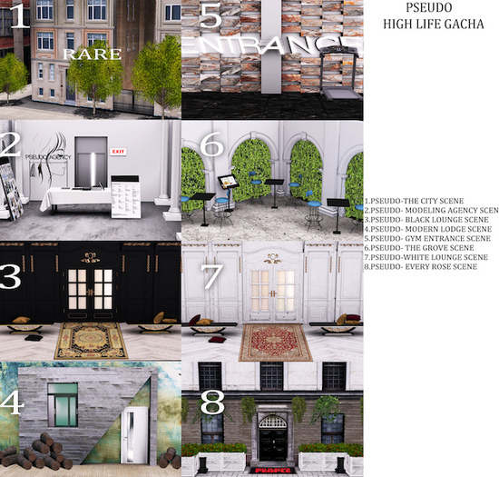 Pseudo- Modern Lodge Scene