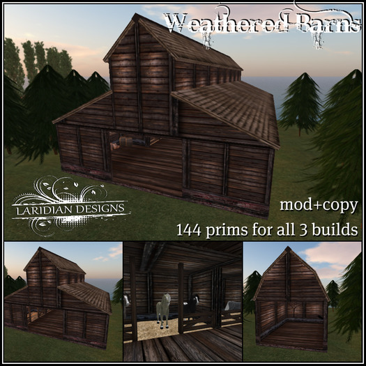 Laridian Weathered Barn MEGAPACK