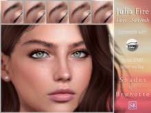Eyebrows, Catwa: JuliaFire.Large.SoftArch.Brunette