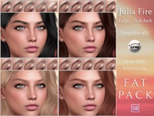 Eyebrows, Catwa: JuliaFire.Large.SoftArch:Fatpack