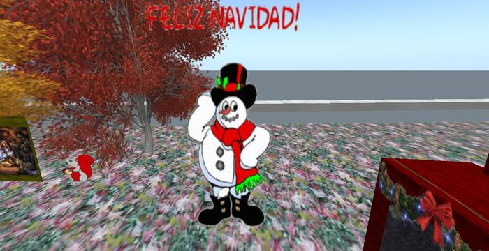 Animated Snowman 1prim