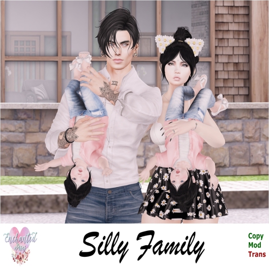 {Enchanted Poses} Silly Family