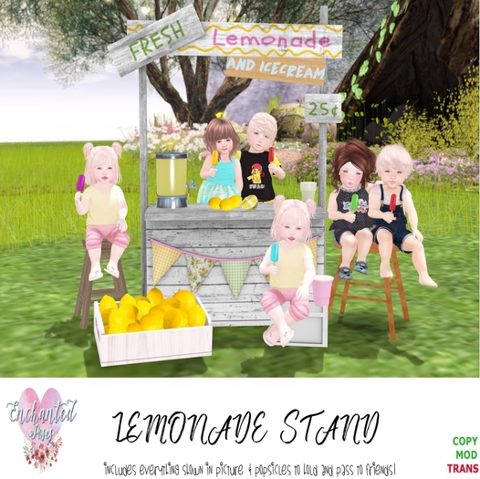 {Enchanted Poses} Lemonade Stand
