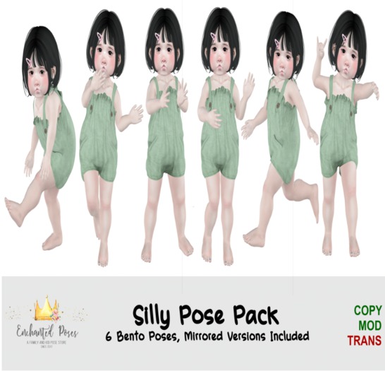 {Enchanted Poses} Silly Pose Pack