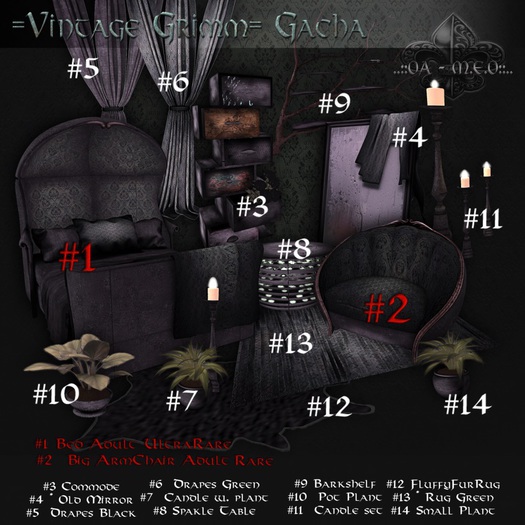 #3 *OA-MEO* =VG= Commode [BOX]