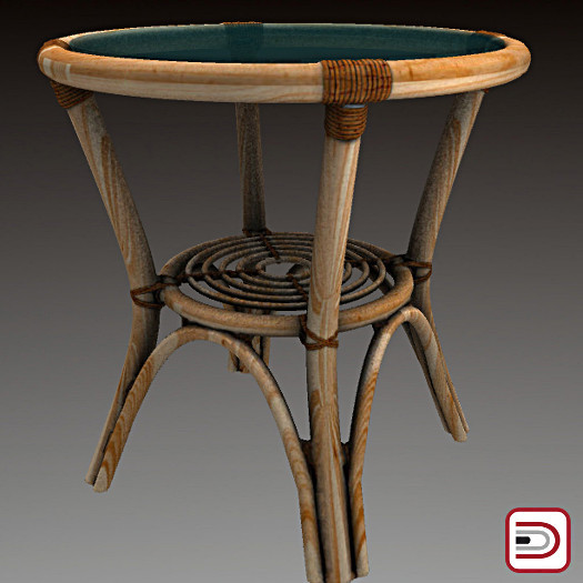 [Danielito] Round Garden Table