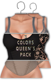 [[ Masoom ]] Emily Top  3 clr queens pack -ADD-