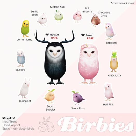 +Half-Deer+ Birbies - Senor Plum