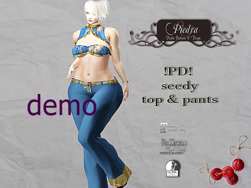 !PD! seedy top & pants demo