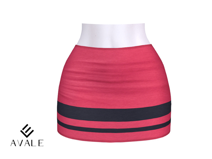 AVALE Aurelia Skirt - Raspberry