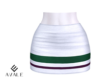 AVALE Aurelia Skirt - White/Green