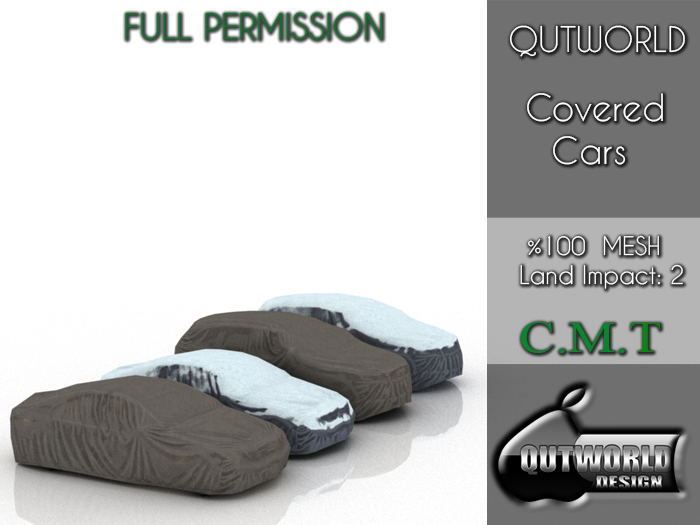 .::QUTWORLD Covered Car Set::.FP