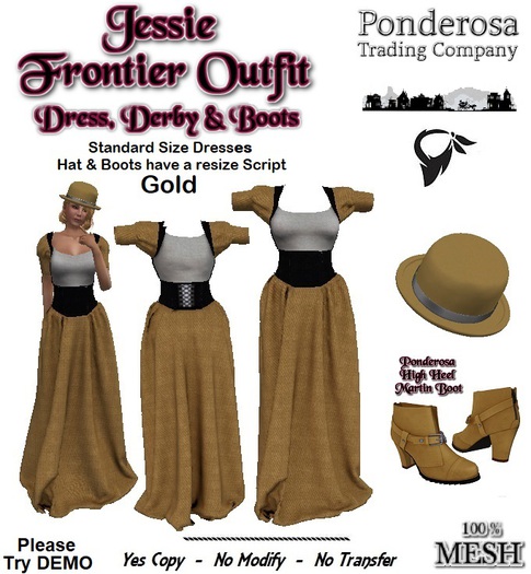 Jessie Frontier Outfit - ELEVEN