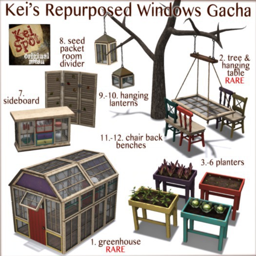 4. Kei's Repurposed Window Gacha (red planter)