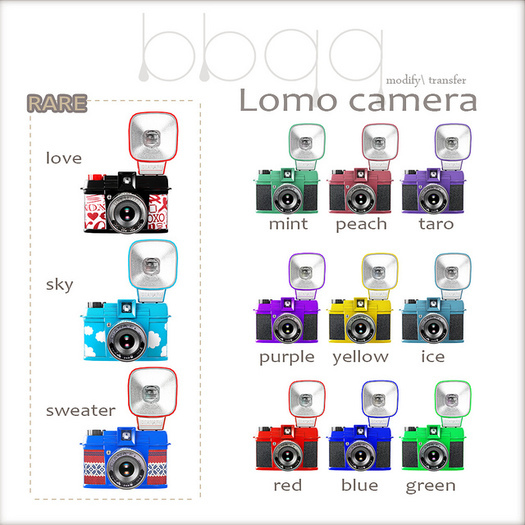 *bbqq*-lomo camera-blue