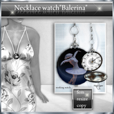 !! NE! Necklacewatch "Ballerina"