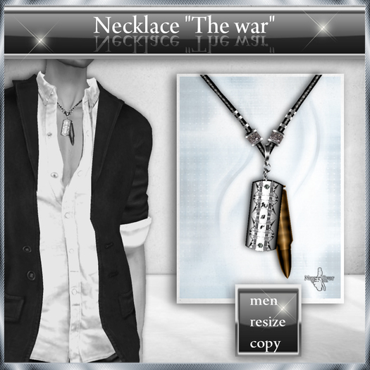 !! NE! Necklace "The war"