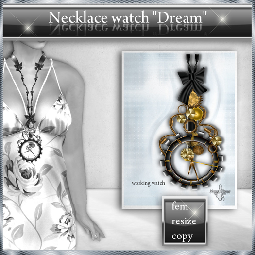 !! NE! Necklacewatch "Dream"