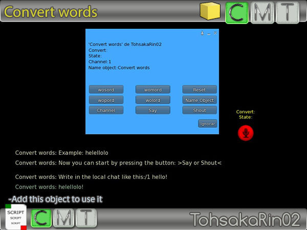 Convert words