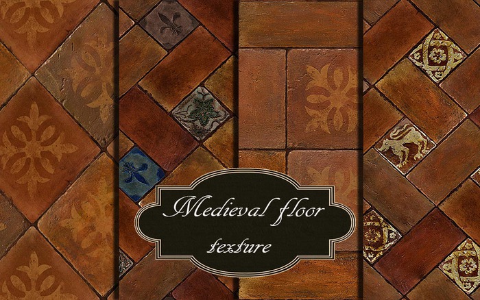 Medieval floor texture seamless