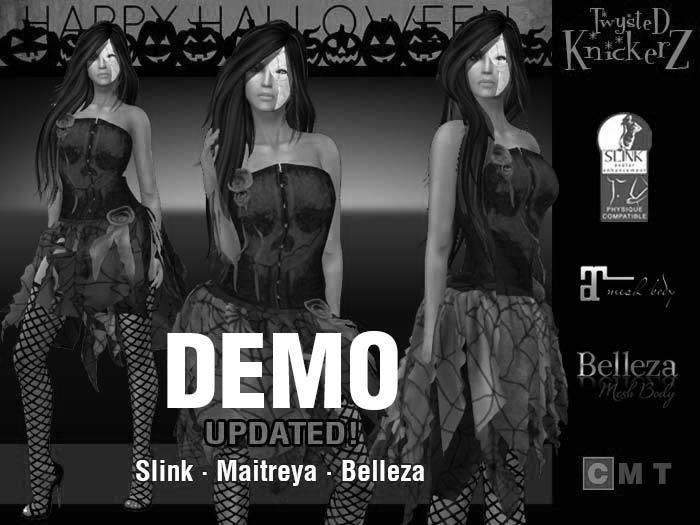 ::TK:: Halloween Burlesque Dress V.2 DEMO