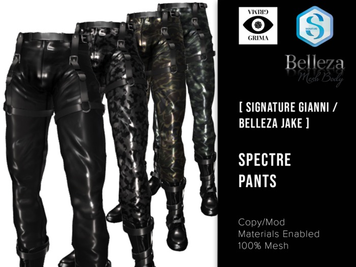 GRIMA: Spectre Pants [Gianni/Jake] PACKED