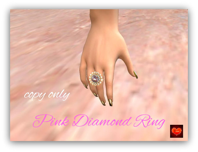 pink diamond ring