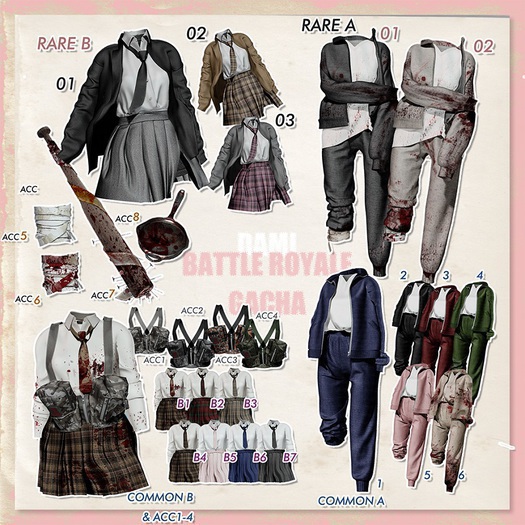 dami battle rayale gacha ACC3