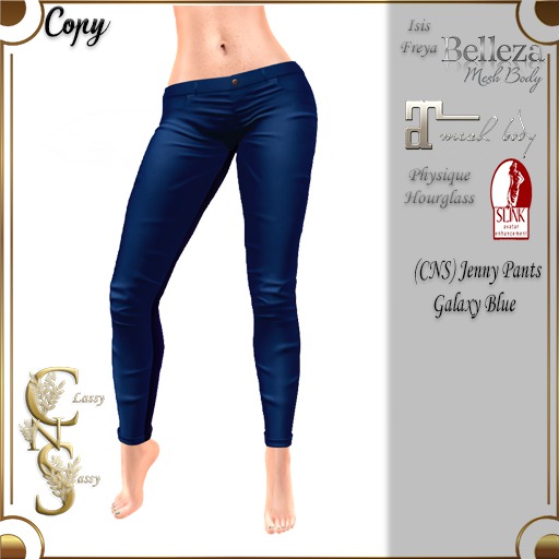 (CNS) Jenny Pants Galaxy Blue
