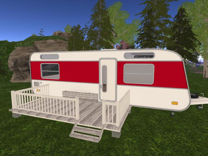 Linden camper  Laramie - front deck mesh 1 MP