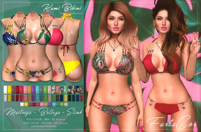 :::[FurtaCor Female] Kami Bikini